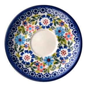 Spodek ceramiczny ręcznie malowany 12 espresso Olimp