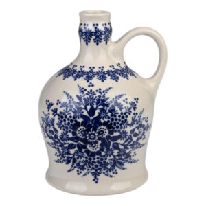 Butelka ceramiczna ręcznie malowana Uszatka 0,75L