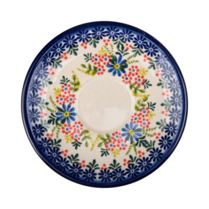 Spodek ceramiczny ręcznie malowany 12 espresso Olimp