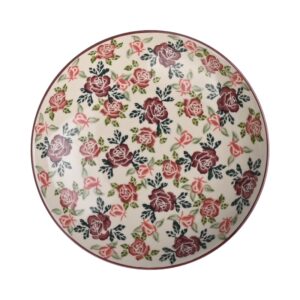 Talerz ceramiczny ręcznie malowany 26 płytki Olimp