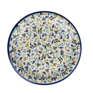 Talerz ceramiczny ręcznie malowany 17 deserowy Olimp