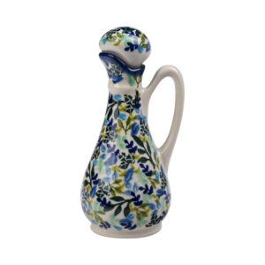 Pojemnik ceramiczny ręcznie malowany ocet/olej Olimp