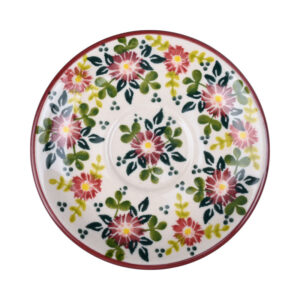 Spodek ceramiczny ręcznie malowany 12 espresso Olimp