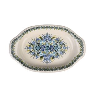 Półmisek ceramiczny ręcznie malowany 32 płytki Olimp