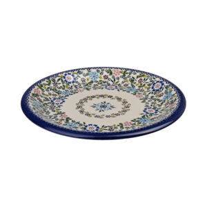 Talerz ceramiczny ręcznie malowany 19 deserowy Olimp
