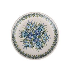 Talerz ceramiczny ręcznie malowany 19 deserowy Olimp