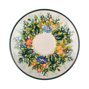Spodek ceramiczny ręcznie malowany 12 Atena