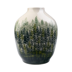 Wazon ceramiczny ręcznie malowany III