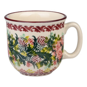 Kubek ceramiczny ręcznie malowany 0,28L Wiking