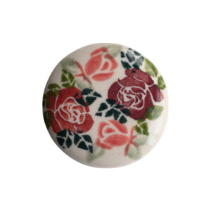 Magnes ceramiczny ręcznie malowany okrągły