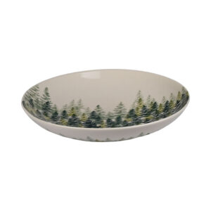 Talerz ceramiczny ręcznie malowany 22 głęboki Atena