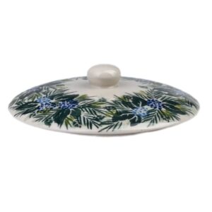 Pokrywka ceramiczna ręcznie malowana rondel Olimp