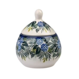 Cukiernica ceramiczna ręcznie malowana Atena