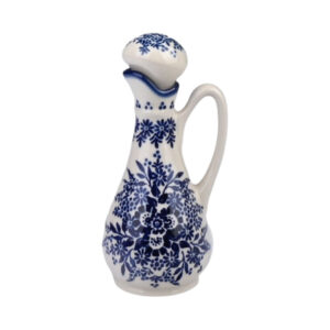 Pojemnik ceramiczny ręcznie malowany ocet/olej Olimp