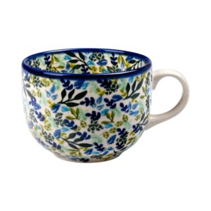 Kubek ceramiczny ręcznie malowany Jumbo 0,6L Olimp