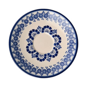 Spodek ceramiczny ręcznie malowany 12 espresso Olimp