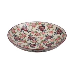 Talerz ceramiczny ręcznie malowany 22 głęboki Atena