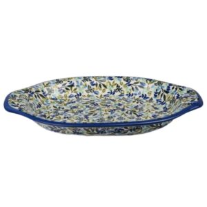 Półmisek ceramiczny ręcznie malowany 32 płytki Olimp