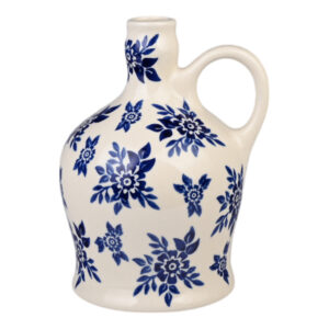 Butelka ceramiczna ręcznie malowana Uszatka 0,75L