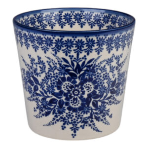 Osłonka ceramiczna ręcznie malowana doniczki