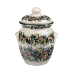 Pojemnik ceramiczny ręcznie malowany 0,75L Maciek