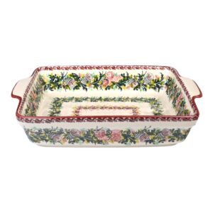 Zapiekanka ceramiczna ręcznie malowana 38 Olimp