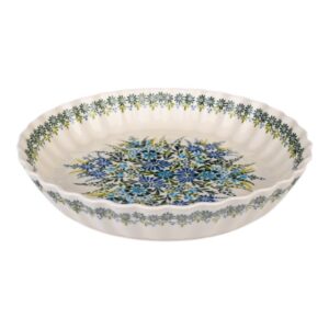 Foremka ceramiczna ręcznie malowana tarta