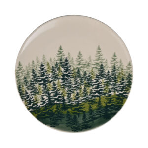 Talerz ceramiczny ręcznie malowany 26 płytki Atena