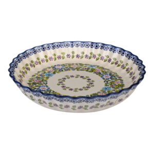 Foremka ceramiczna ręcznie malowana tarta