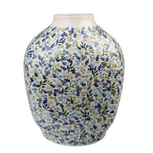 Wazon ceramiczny ręcznie malowany III