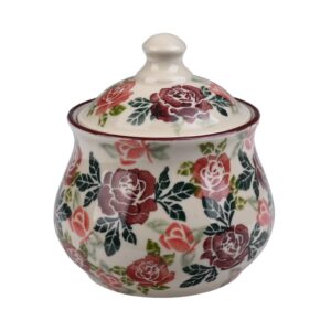 Cukiernica ceramiczna ręcznie malowana Iza