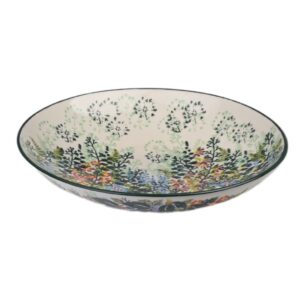 Talerz ceramiczny ręcznie malowany 22 głęboki Atena