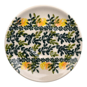 Spodek ceramiczny ręcznie malowany 14 filiżanka Olimp