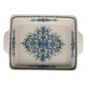 Zapiekanka ceramiczna ręcznie malowana 38 Olimp