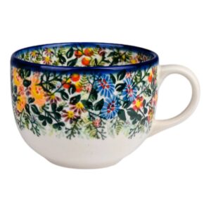 Kubek ceramiczny ręcznie malowany Jumbo 0,6L Olimp