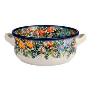 Rondel ceramiczny ręcznie malowany 0,75L Olimp