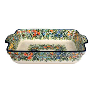 Zapiekanka ceramiczna ręcznie malowana 38 Olimp