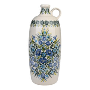 Butelka ceramiczna ręcznie malowana Oliwia 1,2L