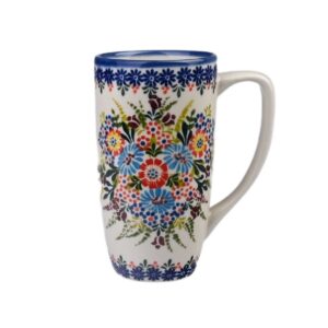 Kubek ceramiczny ręcznie malowany Latte 0,4L Olimp