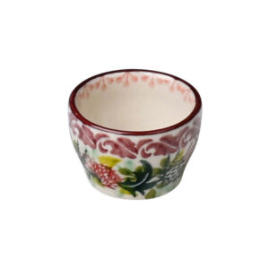 Kieliszek ceramiczny ręcznie malowany na jajko